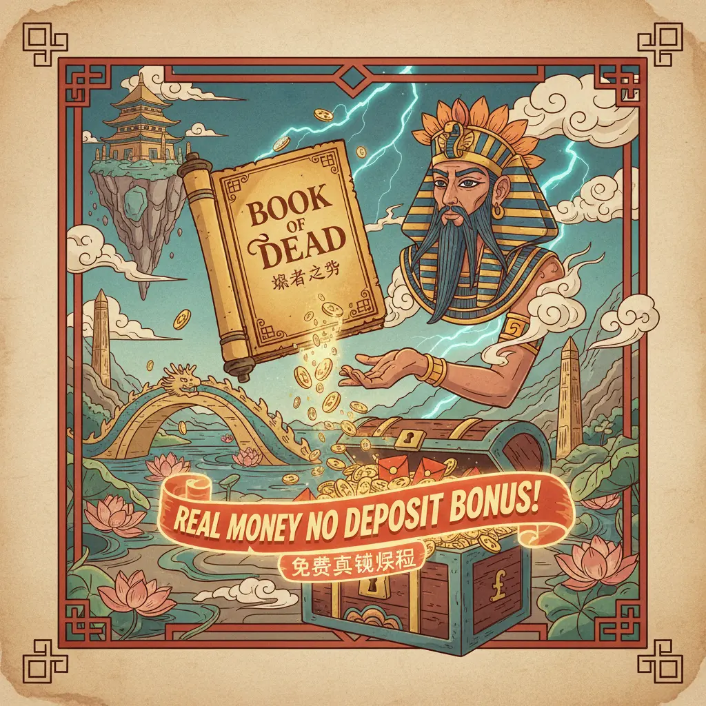 real money no deposit bonus - Book