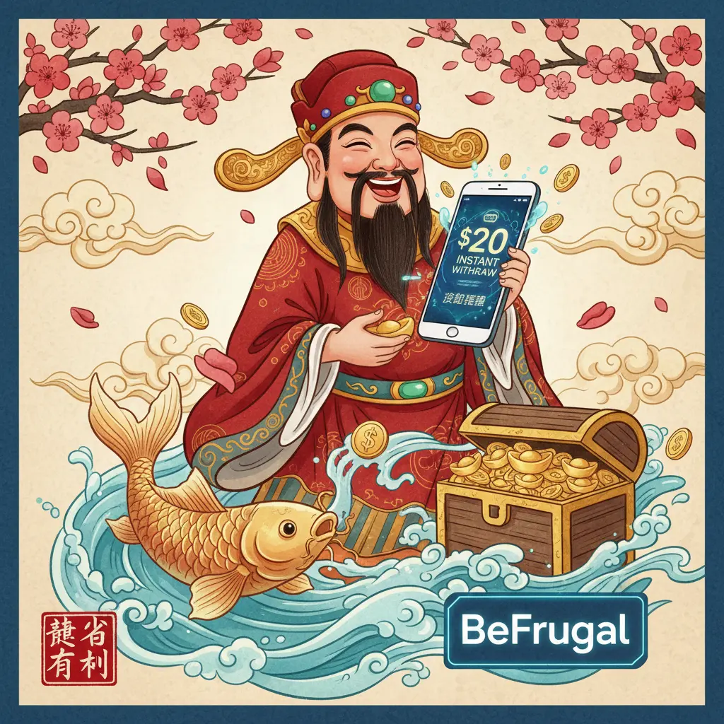 $20 sign up bonus instant withdraw - BeFrugal