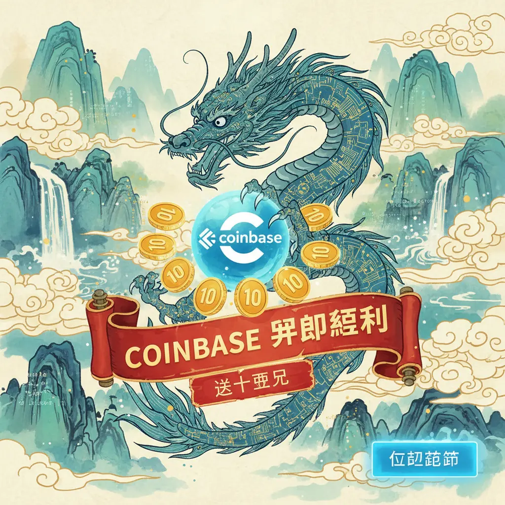 10 sign up bonus - Coinbase